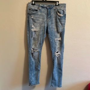 American eagle next level flex skinny jeans
